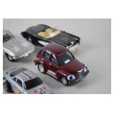 Lot of 5 Die-Cast Toy Cars Assorted Styles and Colors