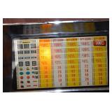 Vintage Carson City Nugget Bally 5-Cent Machine in Working Condition