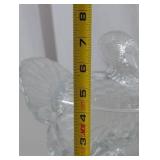 LE Smith Clear Glass Turkey Candy Dish with Lid