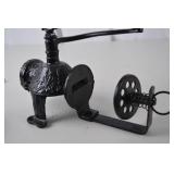 Antique Arcade Crystal Cast Iron Coffee Grinder