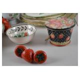 Assorted Strawberry Motif Dishware Lot - Glasses, Mugs, Plates & More (20+ Pieces)