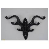 Black Cast Iron Decorative Wall Hook