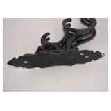 Black Cast Iron Decorative Wall Hook