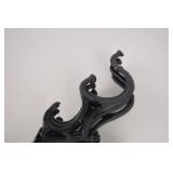 Black Cast Iron Decorative Wall Hook