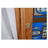 Golden Nugget Slot Machine Oak Cabinet Storage Unit
