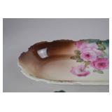 Antique Z.S. Co. Bavaria Marseille Hand-Painted Porcelain Bowls