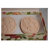 Saponificio Fiorentino Rose Scented Soap Set - Made in Italy - 3 Bars