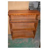 Vintage Wooden Bookcase 1970s