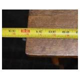 Vintage Oak Kitchen Table with Drawer and Pull-Out Board