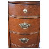 Lexington 5-Drawer Tallboy Chest with Brass Pulls
