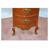 Lexington 5-Drawer Tallboy Chest with Brass Pulls