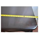 Carved Wood Dining or Hall Table, 48in x 20in x 29in