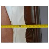 Carved Wood Dining or Hall Table, 48in x 20in x 29in
