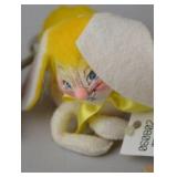 Annalee Collectible Felt Mouse and Rabbit Dolls Lot - Various Themes
