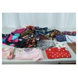 Vintage and Modern Scarf Lot - Mixed Patterns and Brands