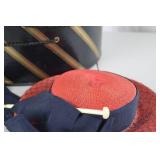 Vintage Beresford and Red Straw Hats with Gwenn Pennington Hat Box