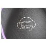 Michael Howard Black Wool Feather Hat with Harold Minneapolis Box