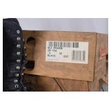 Vintage Jared Black Leather Lace-Up Boots Size 9M
