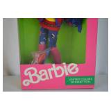 Barbie United Colors of Benetton Doll 1990 Mattel New in Box