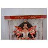1997 Happy Holidays Barbie Special Edition Doll - 10th Anniversary, New in Box