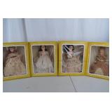 Set of 4 Effanbee Dolls in Original Boxes