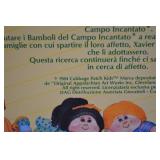 1984 Cabbage Patch Kids Bamboli del Campo Incantato Doll in Box