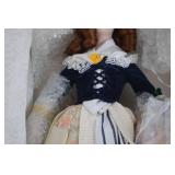 Franklin Mint The Strawberry Girl Collector Doll with Box and COA