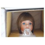 Hamilton Heritage Dolls Collectible Porcelain Doll in Original Box