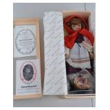 Knowles Little Red Riding Hood Collectible Doll with COA and Box