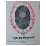 Knowles Little Red Riding Hood Collectible Doll with COA and Box