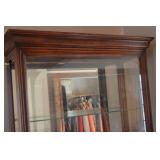 Howard Miller Glass Curio Cabinet with Lights