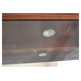 Howard Miller Glass Curio Cabinet with Lights