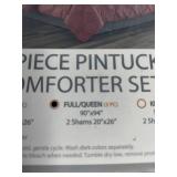 Swift Home Floral Pintuck Comforter Set