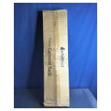 Whitmor Foldable Garment Rack Rolling Clothes Hanger