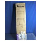 Whitmor Foldable Garment Rack Rolling Clothes Hanger