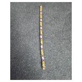 18K Gold Over Sterling Silver Marquise Genuine Gemstone ...