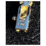 18K Gold Over Sterling Silver Marquise Genuine Gemstone ...