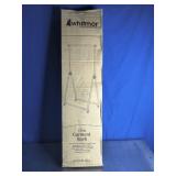 Whitmor Foldable Garment Rack Rolling Clothes Hanger