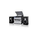 Trexonic 3-Speed Turntable with CD Player and Dual Cassette