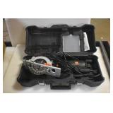 WEN 3625 5-Amp 4-1/2-Inch Beveling Compact Circular Saw with Laser and Carrying Case
