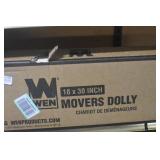 WEN 721830 1320-Pound Capacity 18-by-30-Inch Hardwood Mover’s Dolly, 2-Pack