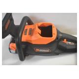 WEN 40417 40V Max Lithium Ion 16-Inch Brushless Chainsaw with 4Ah Battery and Charger