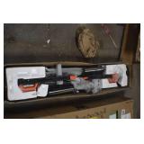 WEN MSA330 Collapsible Rolling Miter Saw Stand with 3 Onboard Outlets