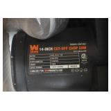WEN CM1452 15-Amp 14-Inch Premium Multi-Material Cut-Off Chop Saw with Carbide-Tipped Metal-Cutting Saw Blade