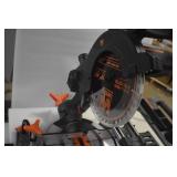 WEN MM1011T 15-Amp 10-Inch Single Bevel Compact Sliding Compound Miter Saw with Laser