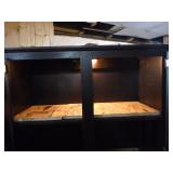 Dark Wood Hutch