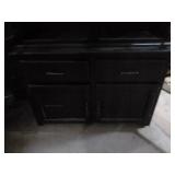 Dark Wood Hutch