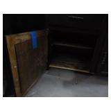 Dark Wood Hutch