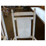 2 Wooden Porch Rocking Chairs