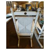 2 Wooden Porch Rocking Chairs